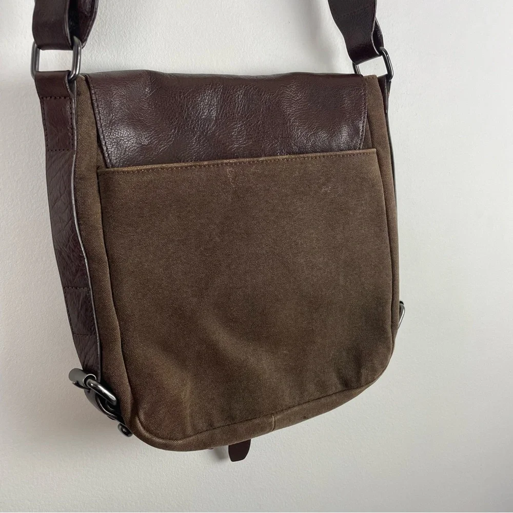 Vintage Hugo Boss Messenger Bag Genuine Leather RARE